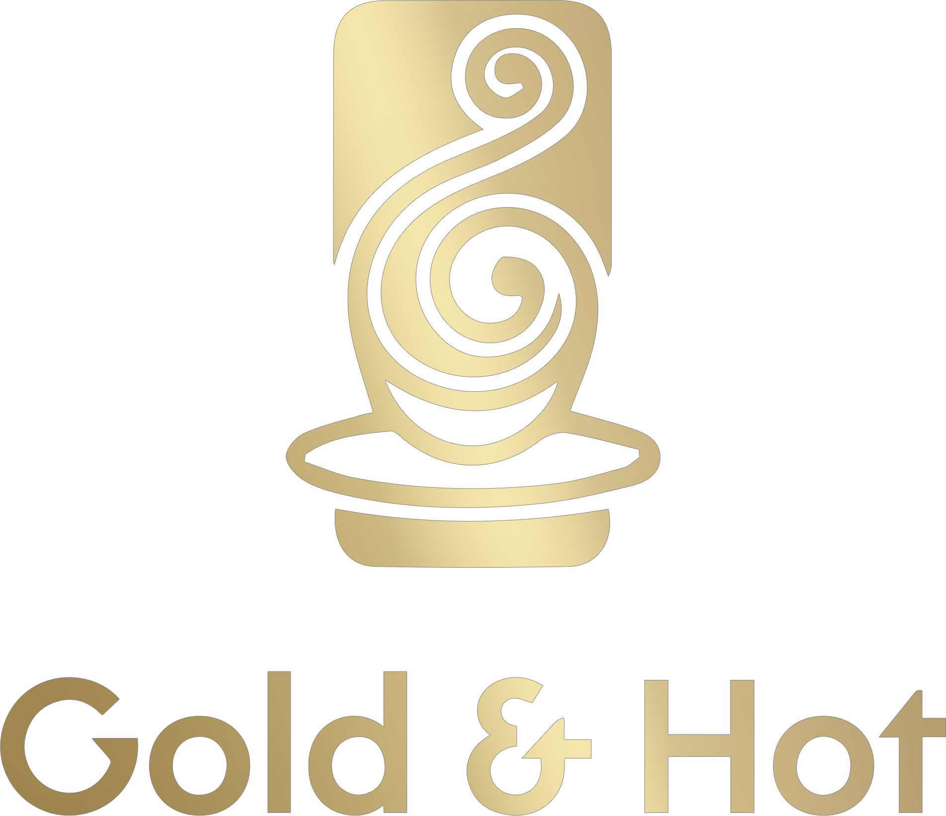 GOLD & HOT Logo